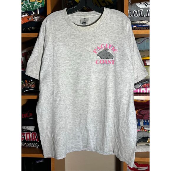 Vintage 80s Rare Pacific Coast Sports Club Gym Tee - Picture 3 of 7